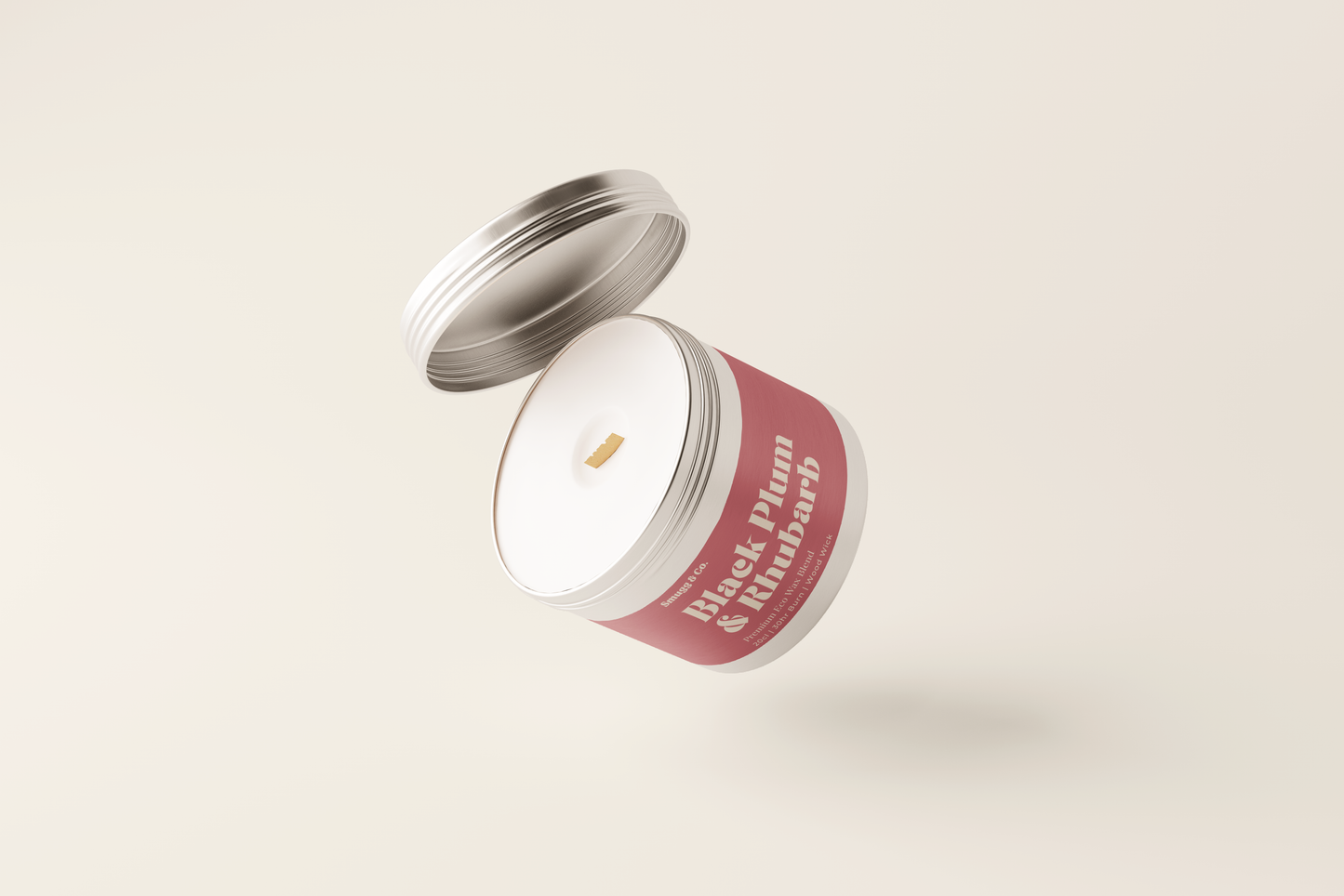 Black Plum & Rhubarb Candle